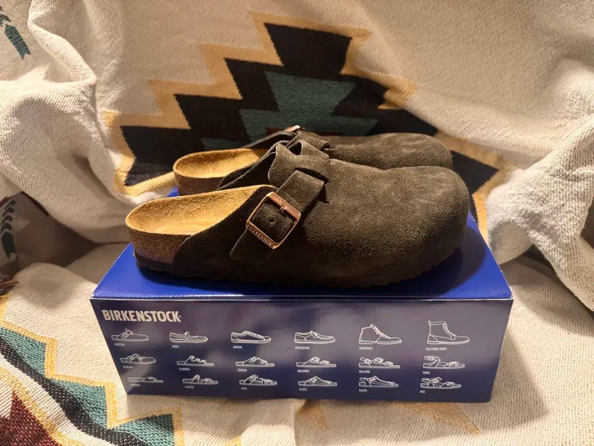 ビルケンシュトック ボストン ソフト フットベッド モカ BIRKENSTOCK