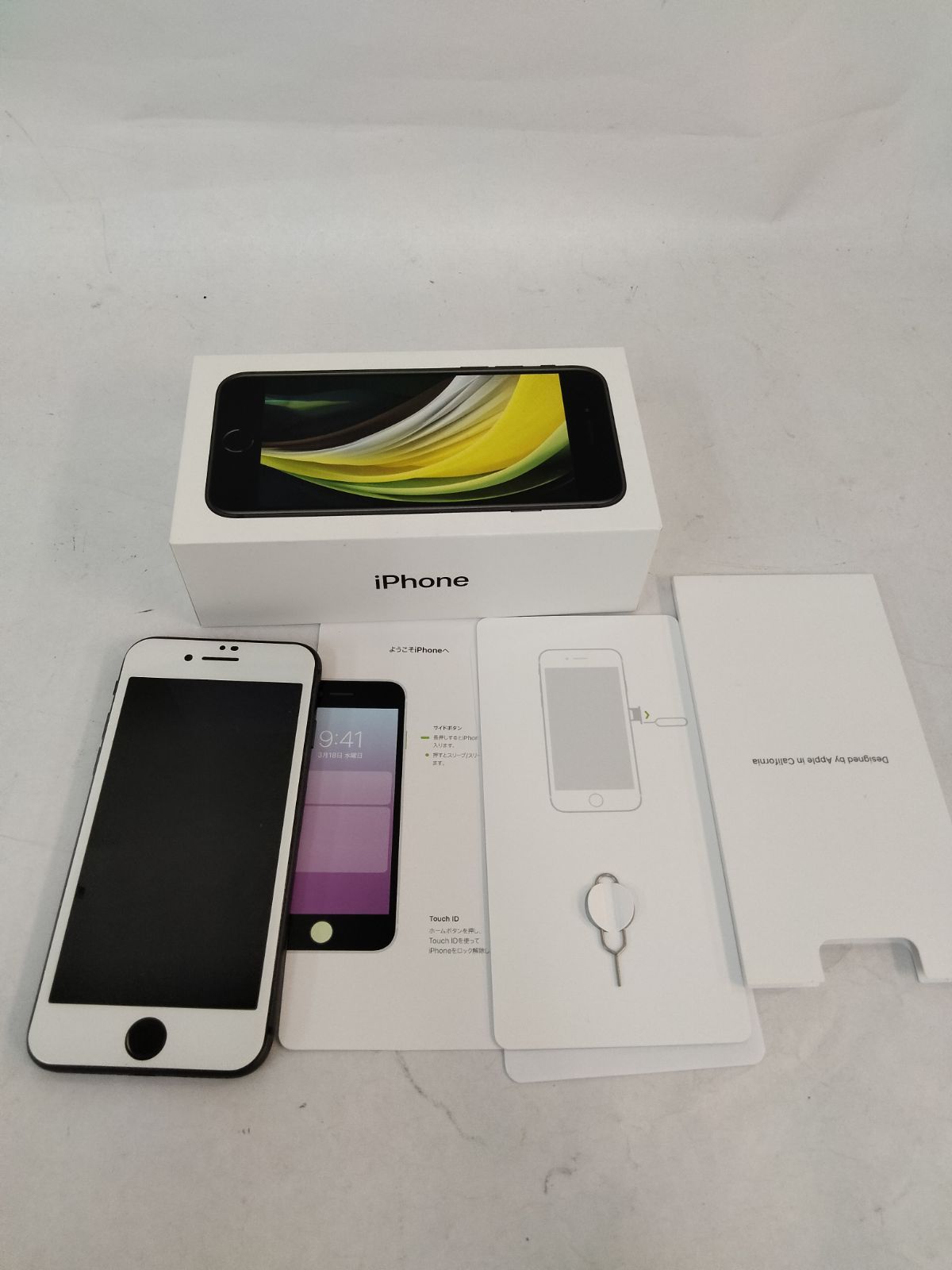 Apple iPhone8 A1906 SIMロックあり SoftBank 64GB 黒 通電起動