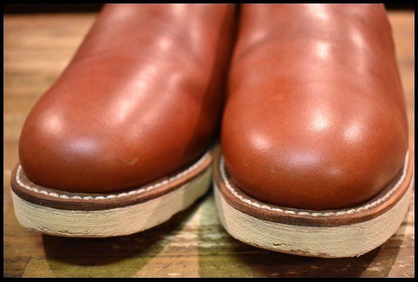 サイドゴア 赤茶