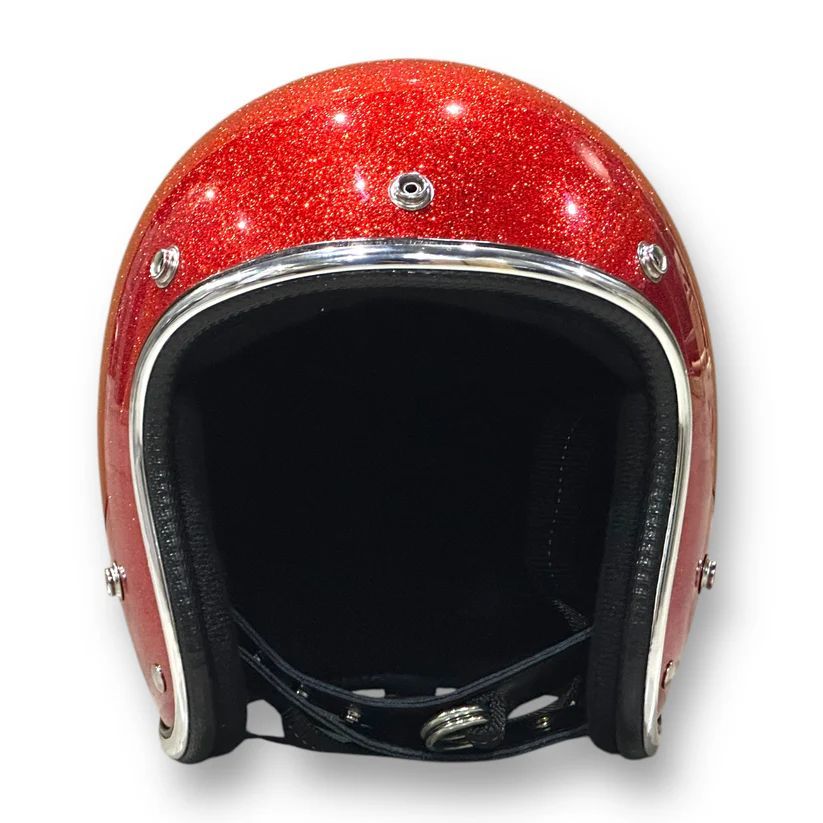 HOPE　HELMETGREENNOBUDZラメジェットヘルメット HOPE様専用 HELMETGREENNOBUDZラメジェットヘルメット - メルカリ