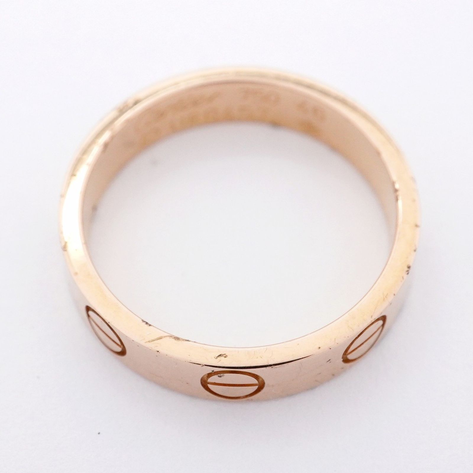 カルティエ(Cartier) カルティエ リング ミニラブ 18KPG ピンク