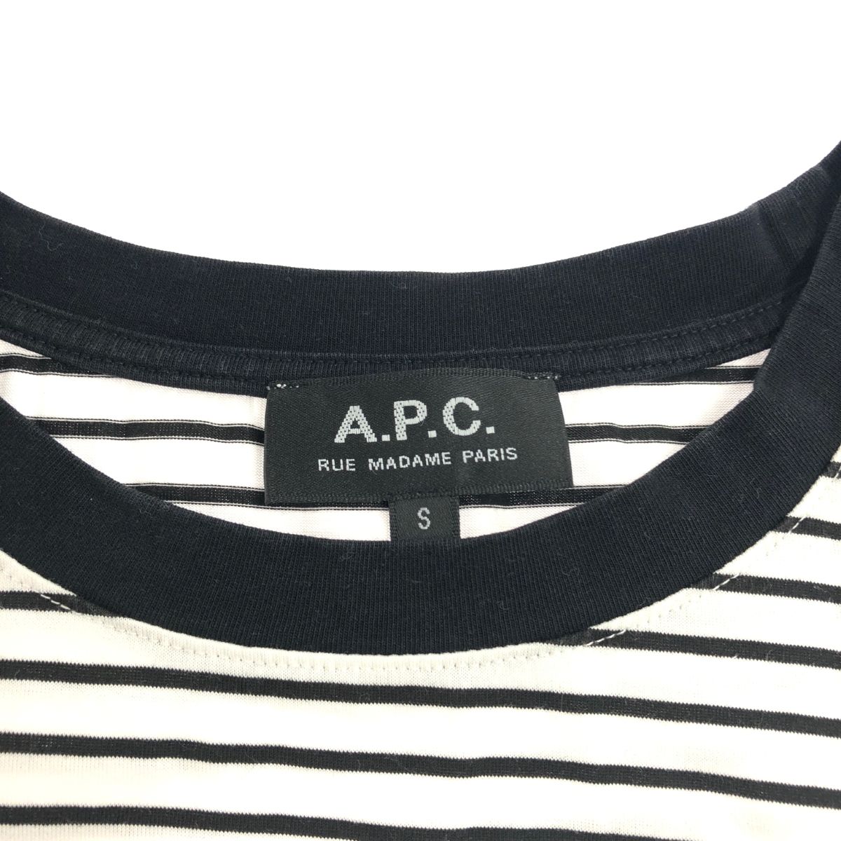 A.P.C. アーペーセー フリークスストア別注ボーダーTシャツ