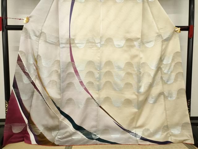 平和屋着物○訪問着 作家物 耕三 幾何学文様 暈し染め 正絹