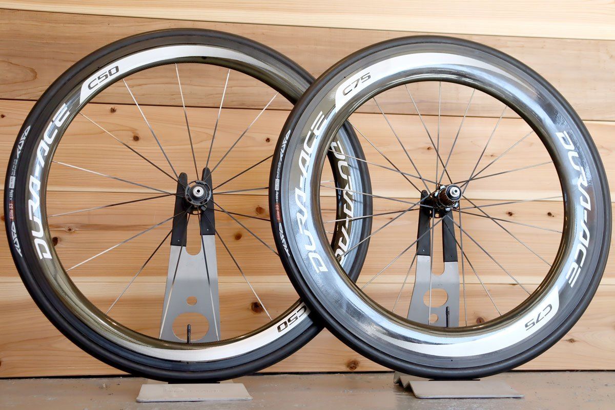 シマノ デュラエース C75 DURA ACE チューブラー カーボンホイール シマノ SHIMANO デュラエース DURA-ACE WH-7900 C35 カーボン