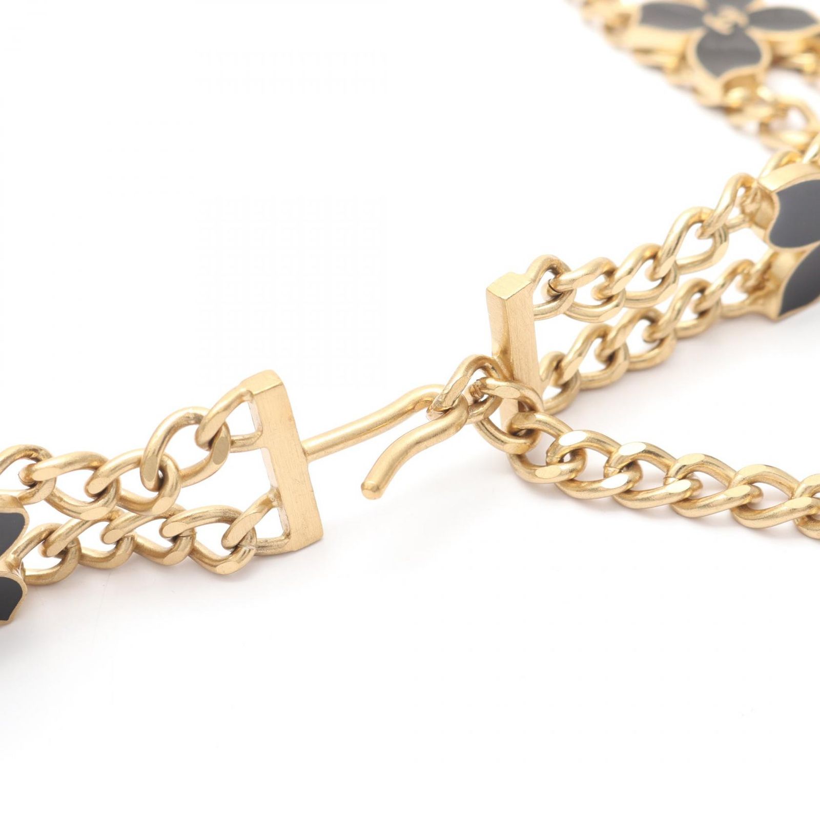 シャネル CHANEL ベルト チェーン クローバー/ゴールド その他