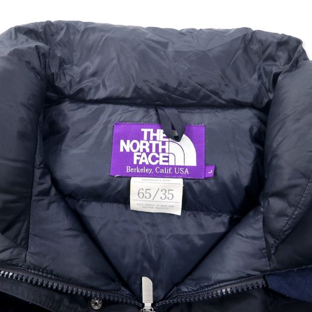 THE NORTH FACE PURPLE LABEL 65/35クロス 光電子 ダウンジャケット マウンテンパーカー L ネイビー ポリエステル  コットン Mountain Short Down Parka ND2770N - メルカリ