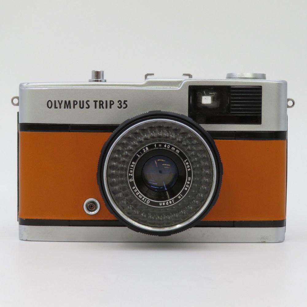 【並品　整備済】レッド　オリンパス Trip35　40mm f2.8　露出計OK K/ OLYMPUS TRIP 35 D.Zuiko 1:2.8 f=40mm オリンパス トリップ
