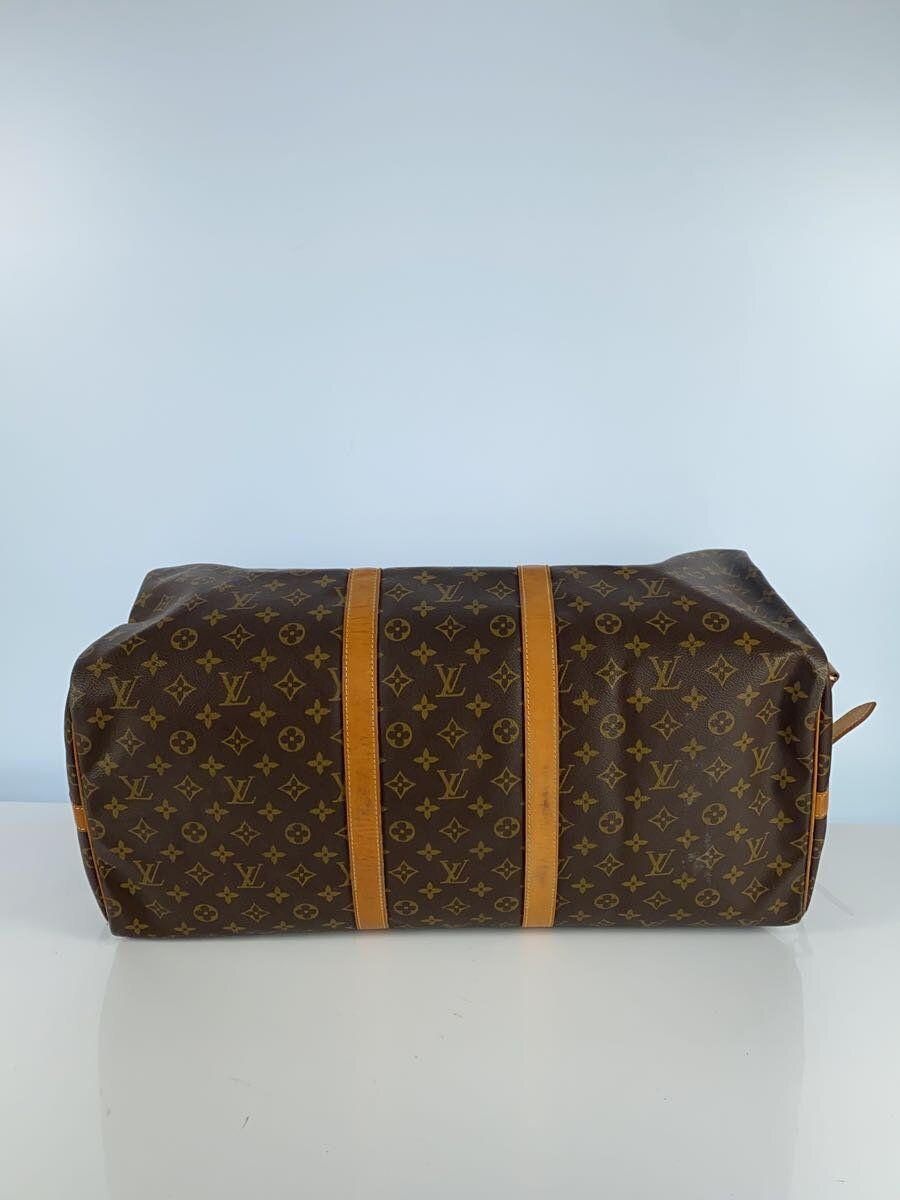 LOUIS VUITTON キーポル・バンドリエール55_モノグラム・キャンバス_BRW PVC ブラウン モノグラム - メルカリ