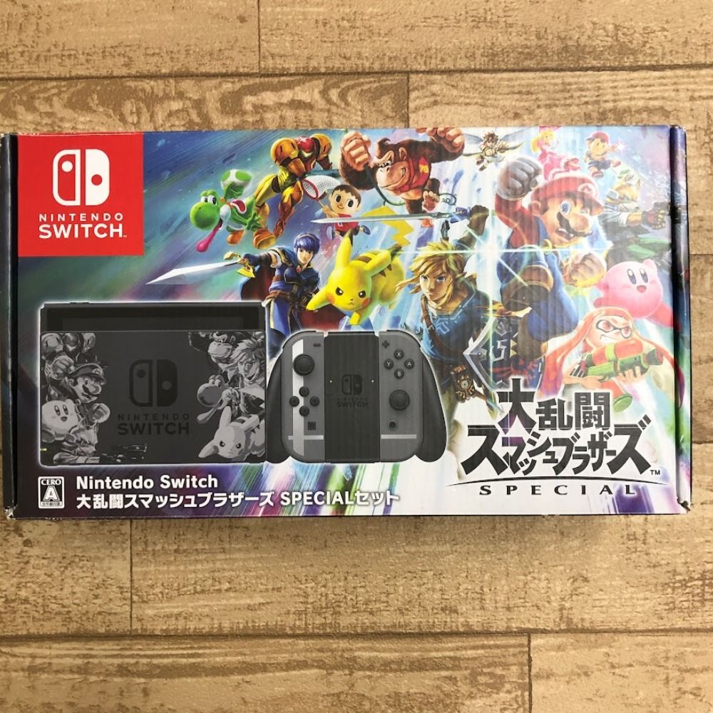 08w0291 任天堂 大乱闘スマッシュブラザーズSPECIALセット ゲームハード Nintendo Switch 【中古品】 - メルカリ