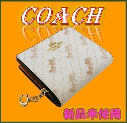 COACH ✨ホースアンドキャリッジ ミニ財布 品番：C4104✨【夏コーデ 