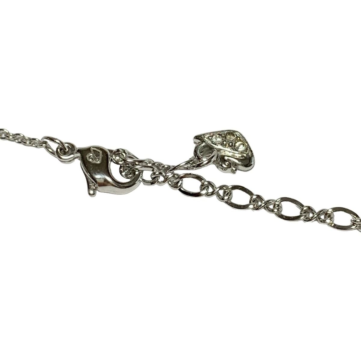 SWAROVSKI(スワロフスキー) ネックレス美品 - シルバー×クリア