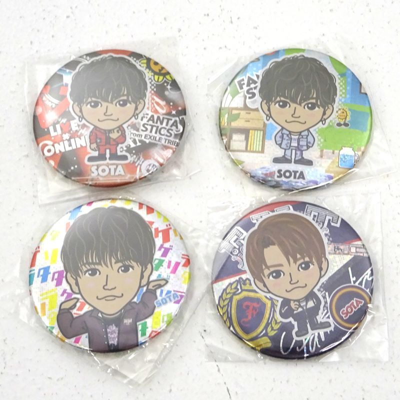 中島颯太　缶バッジ　非売品 三重店】FANTASTICS 中島颯太 缶バッジ まとめ売り 計23点（LDH