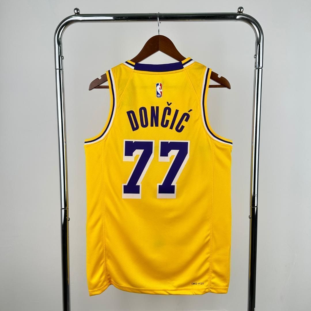 未使用 NBA 24-25レイカーズ #77 ドンチッチ-正規品 激安セール