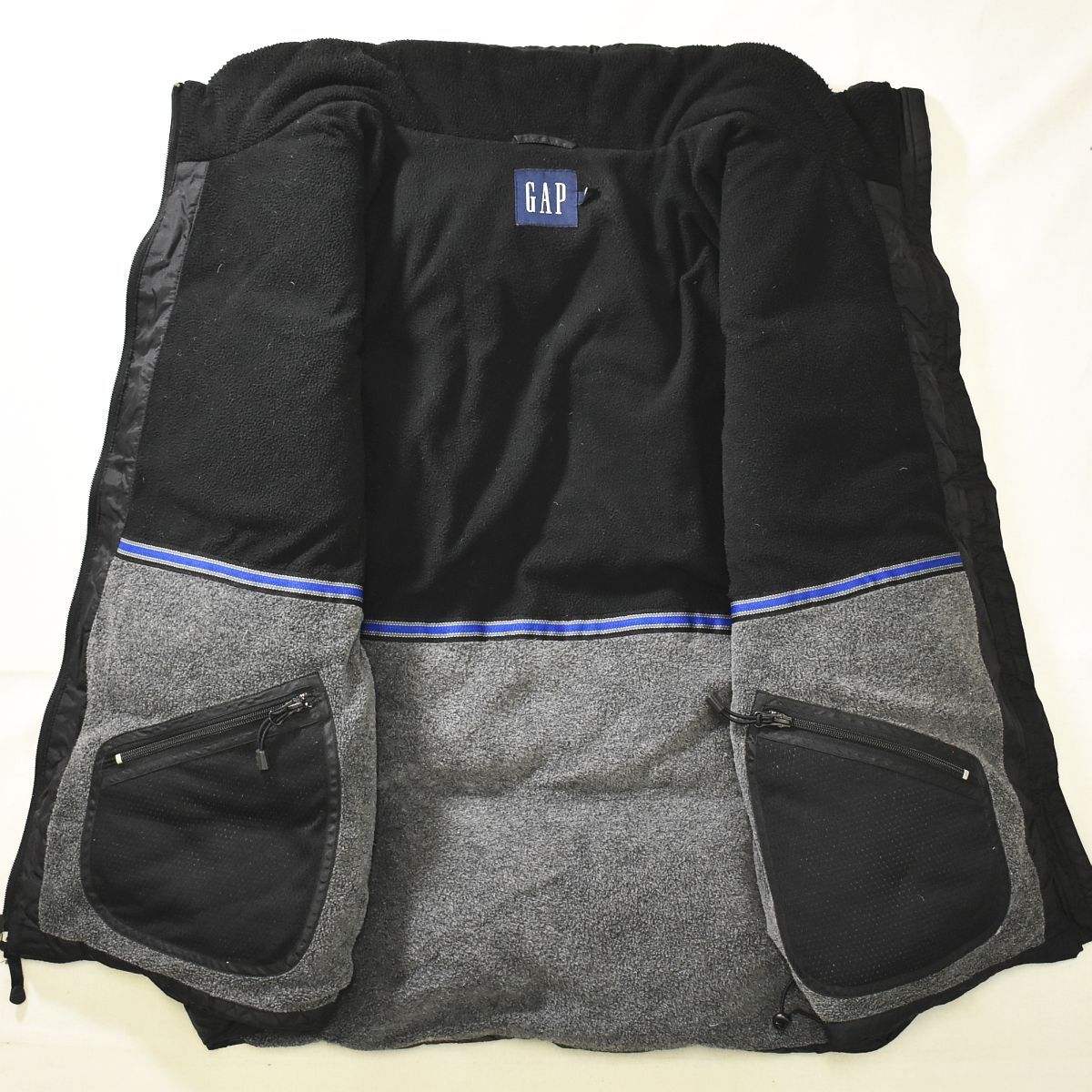 90sビンテージ オールド ギャップ OLD GAP 裏フリース ダウン ベスト 