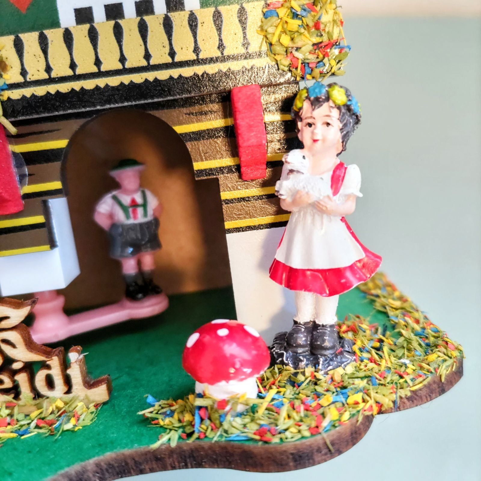 ドイツ お天気ハウス アルペン・チロル地方の山小屋 ハイジ No.834