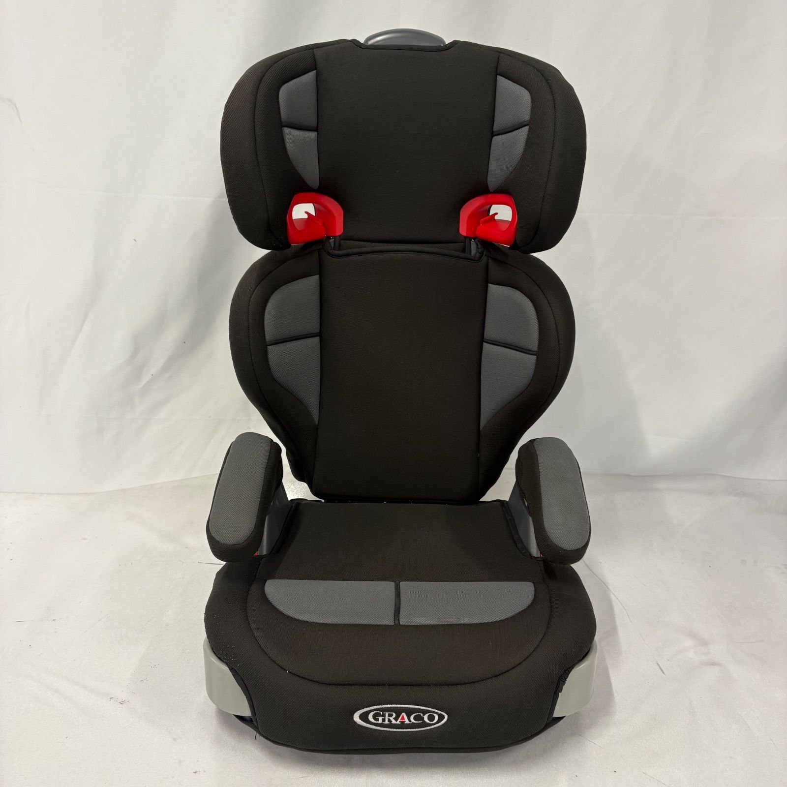 クリーニング済　☆美品☆　グレコ　3～11才　ジュニアプラス　ブラックグレー GRACO グレコ ジュニアプラス ジュニアシート ブラック グレー