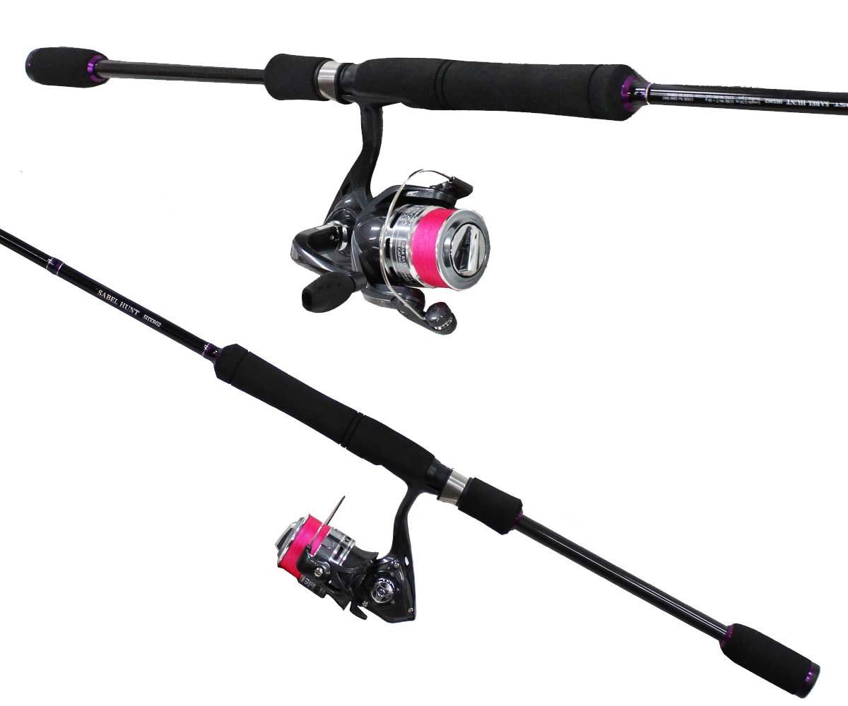 オンライン ワインドセット ロッドSABEL HUNT SHX862 リールALENZA