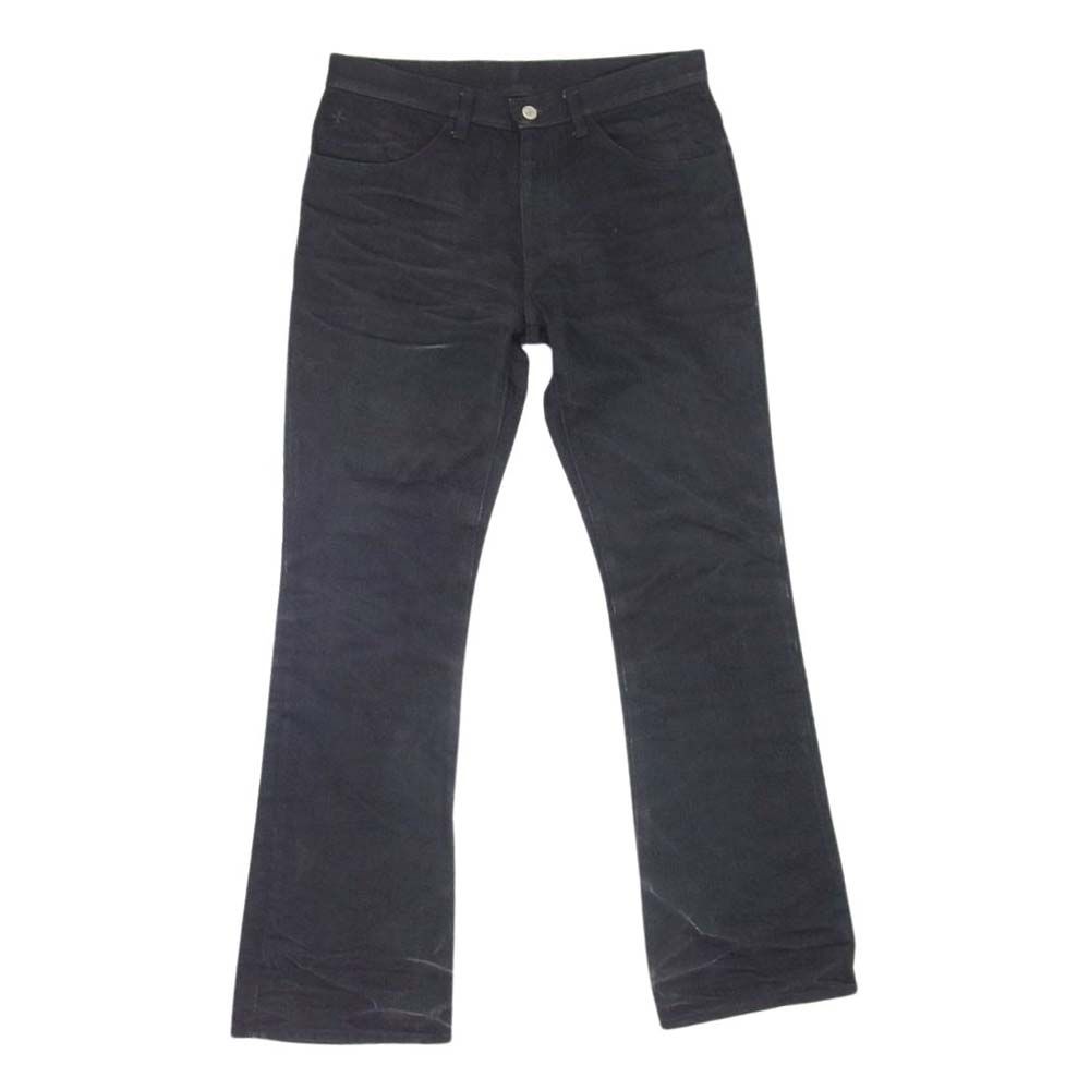 サウスロード south road 12AW SR12AW-PT03 ブラックデニム ジップフライ ジーンズ デニムパンツ ブラック系 M【中古】