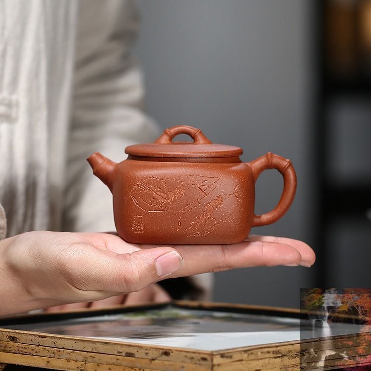 元時代 古陶磁器 鈞窯 紫紅釉 三足炉 香炉 磁器 陶芸（2025年