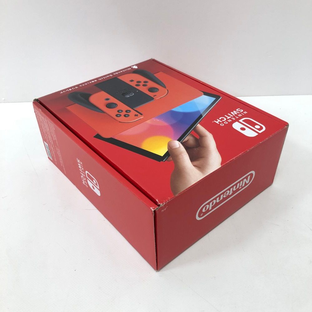 GD1104Nintendo Switch 完品　 有機EL マリオレッド Amazon.co.jp: 【整備済み品】 Nintendo Switch(有機ELモデル) マリオ