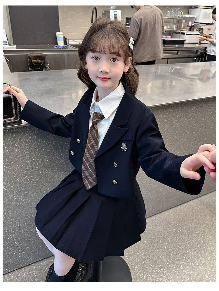 2024新登場】卒業式 スーツ 女の子 セットアップ 150 160 小学生