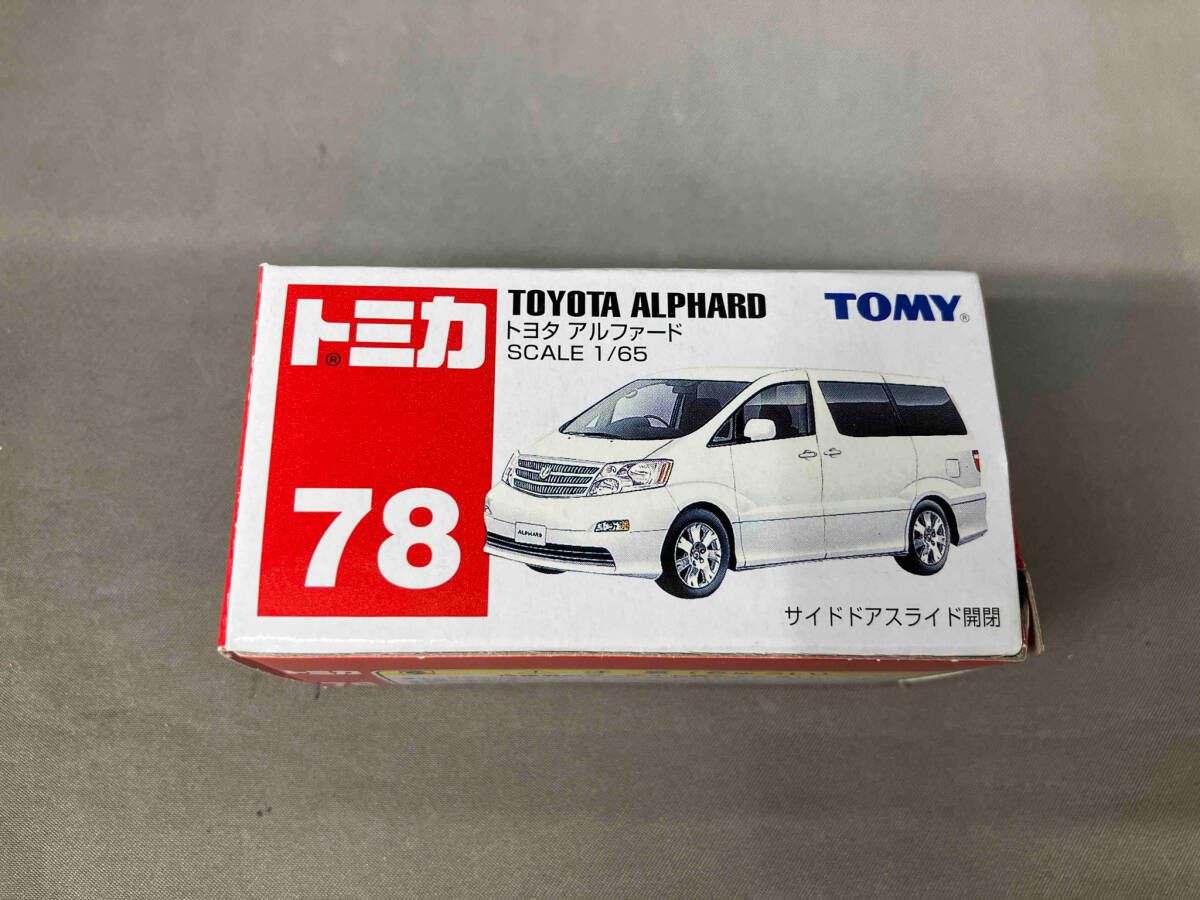 トミカ No.78 トヨタ アルファｰド 赤箱 ロゴ青字 中国製 トミー - メルカリ