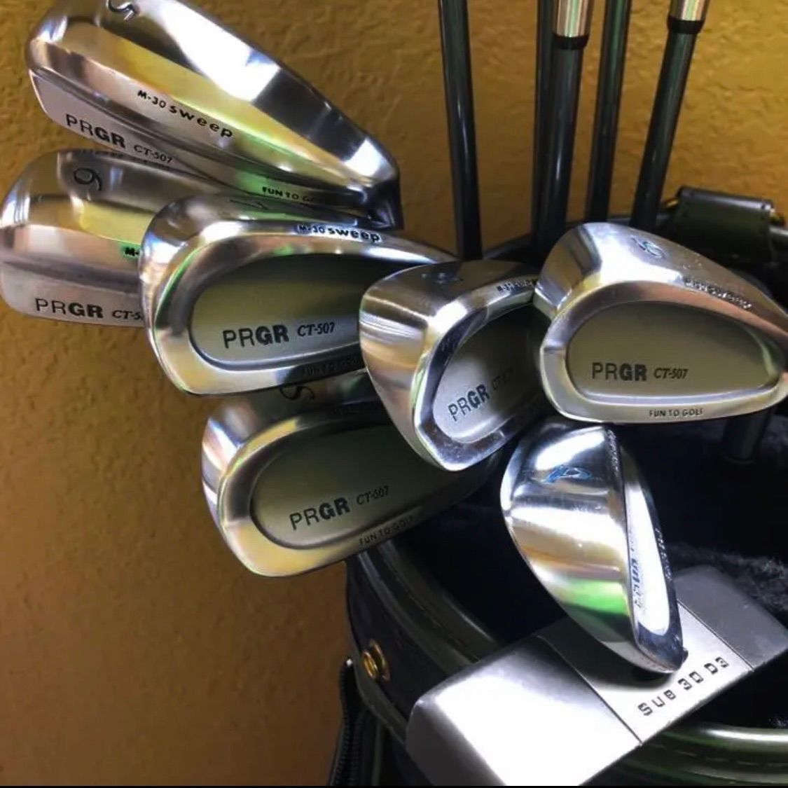 女性用】PRGR sweep CT-10 M-30 レディース アイアン 8本