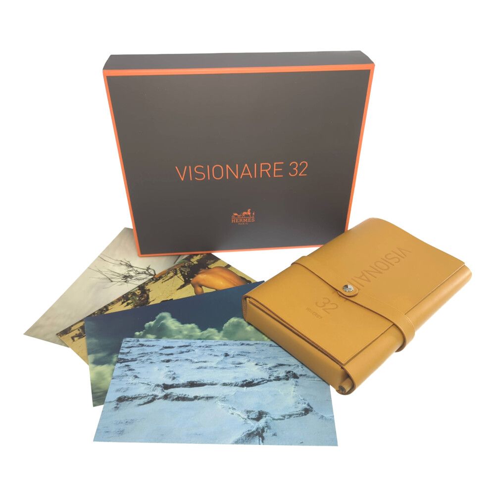 HERMES エルメス VISIONAIRE32 写真集 ビジョネア アートブック フォト ノート 文房具|ブラウン系|ノートカバー|インテリア ♀ A レディース 587499