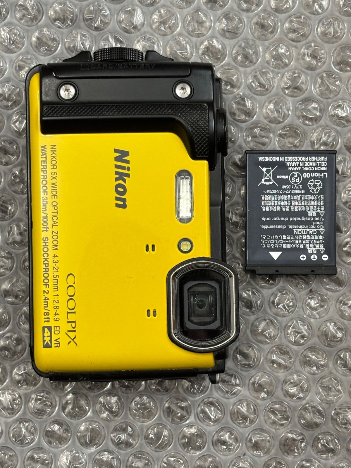NIKON COOLPIX W300 オレンジ防水 7272 - メルカリ