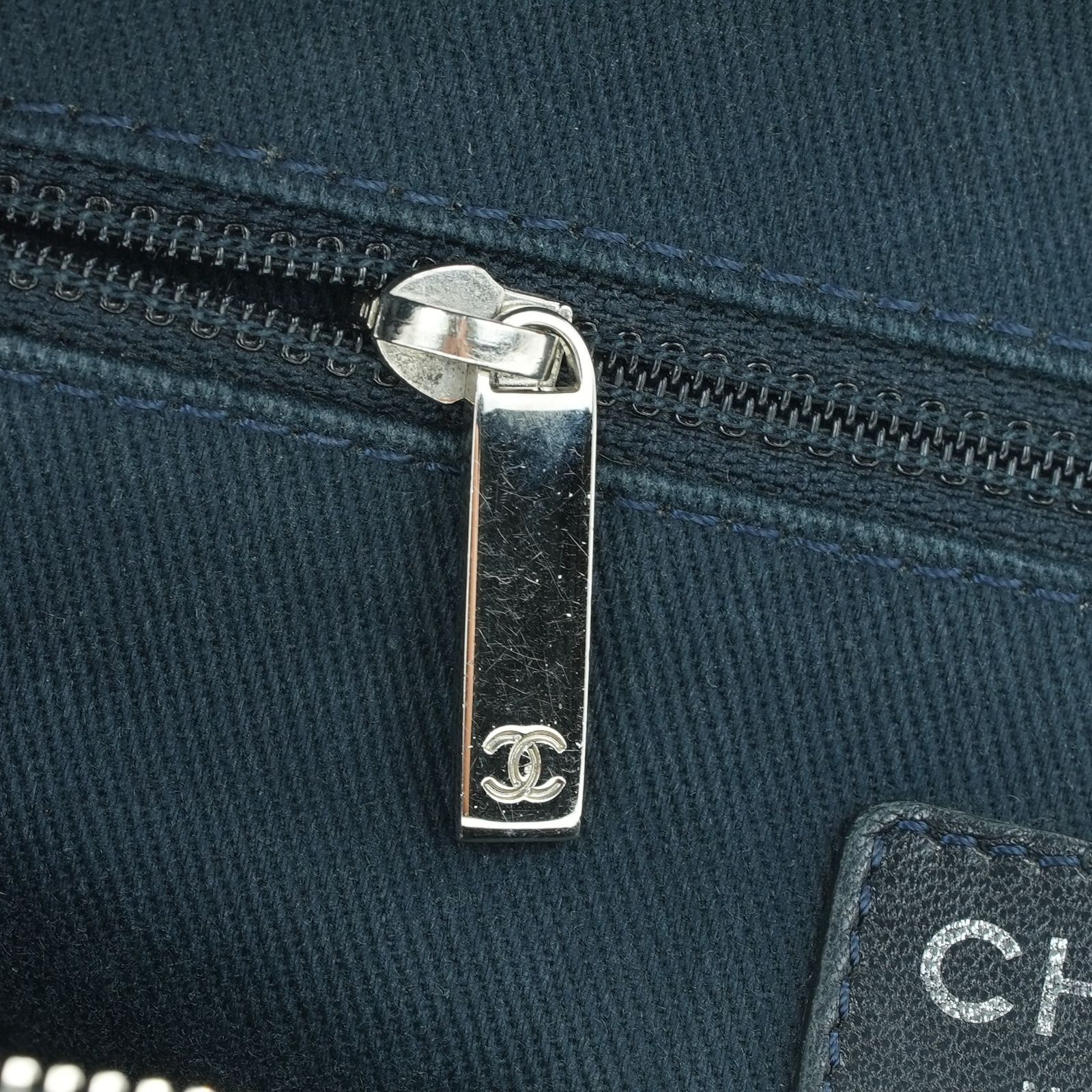 シャネル ドーヴィル ボーリングバッグ ライトブルー シャネル ドーヴィル ボーリングバッグ ブルー (CHANEL/トート