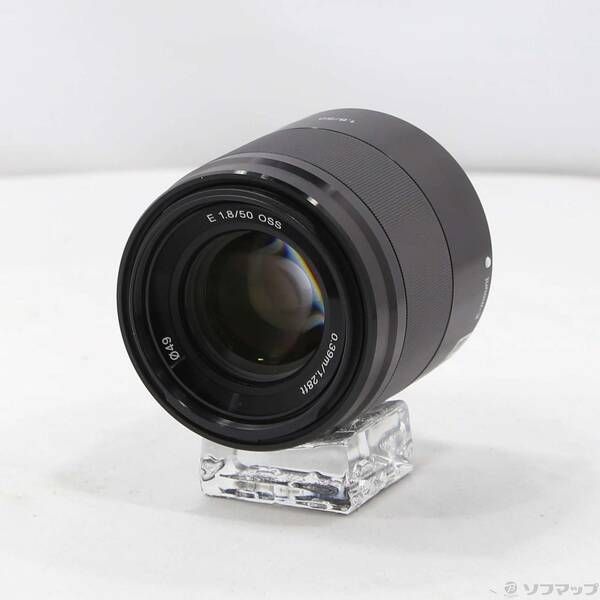 〔 品〕 E 50mm F1.8 OSS ブラック SEL50F18B Eレンズ 262