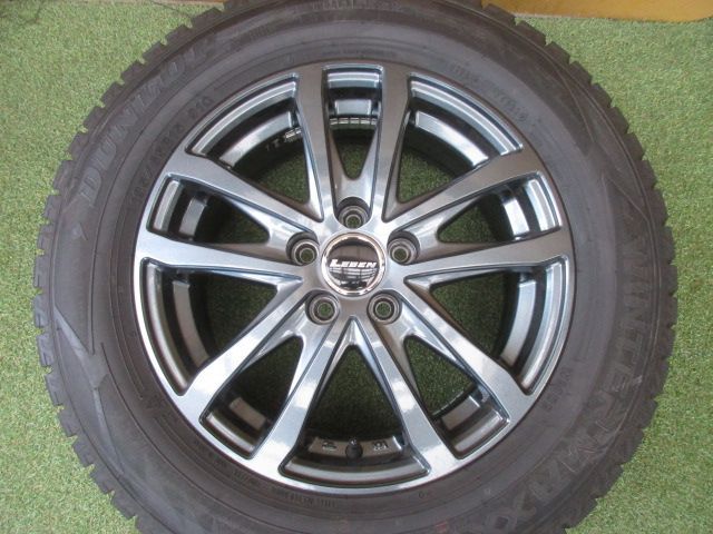 送料込み レーベン 195|65R15 スタッドレスタイヤ４本SET プリウス ウィッシュ インプレッサG4