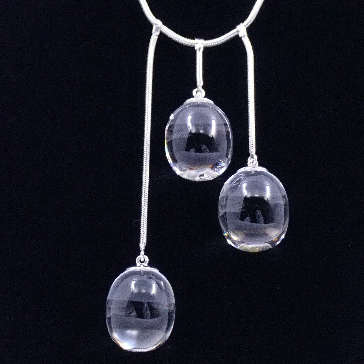 Baccarat バカラ タンタシオン スリー ドロップ ネックレス