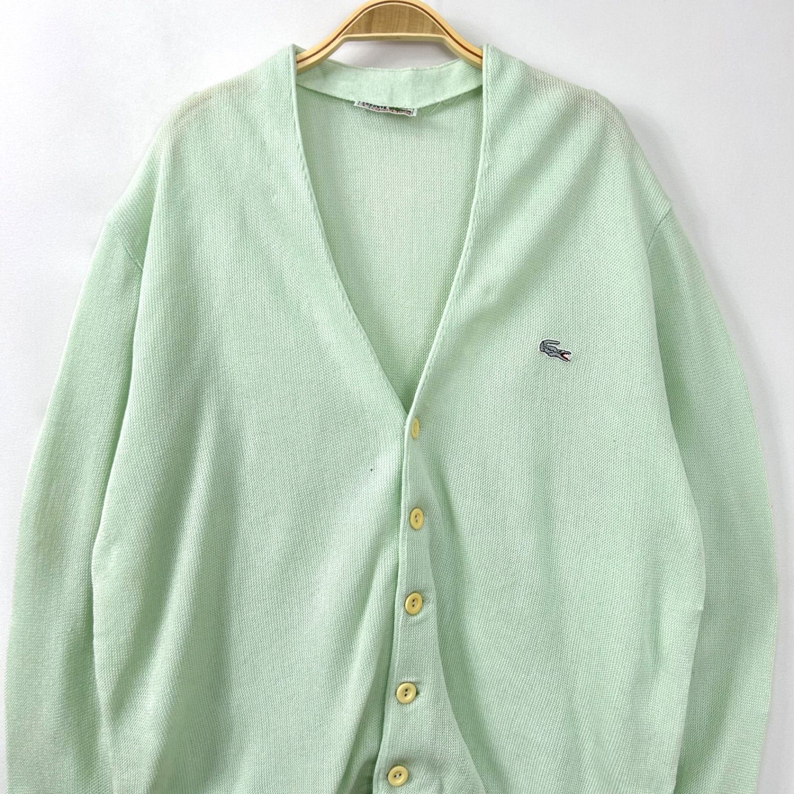 70s 80s CHEMISE LACOSTE シュミーズ ラコステ スペイン製 刺繍ロゴ 