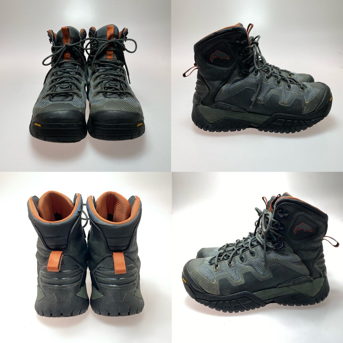 §§SIMMS ウェーディングシューズ SIZE 27.5 cm G 4 PRO 外 程度C