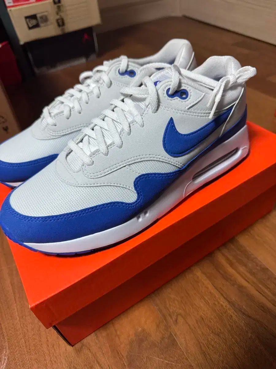 本物の新製品 NIKE(ナイキ) エアマックス 1 86 OG ゴルフシューズ 275mm ブルー ジョーダン SCOTT(スコット)