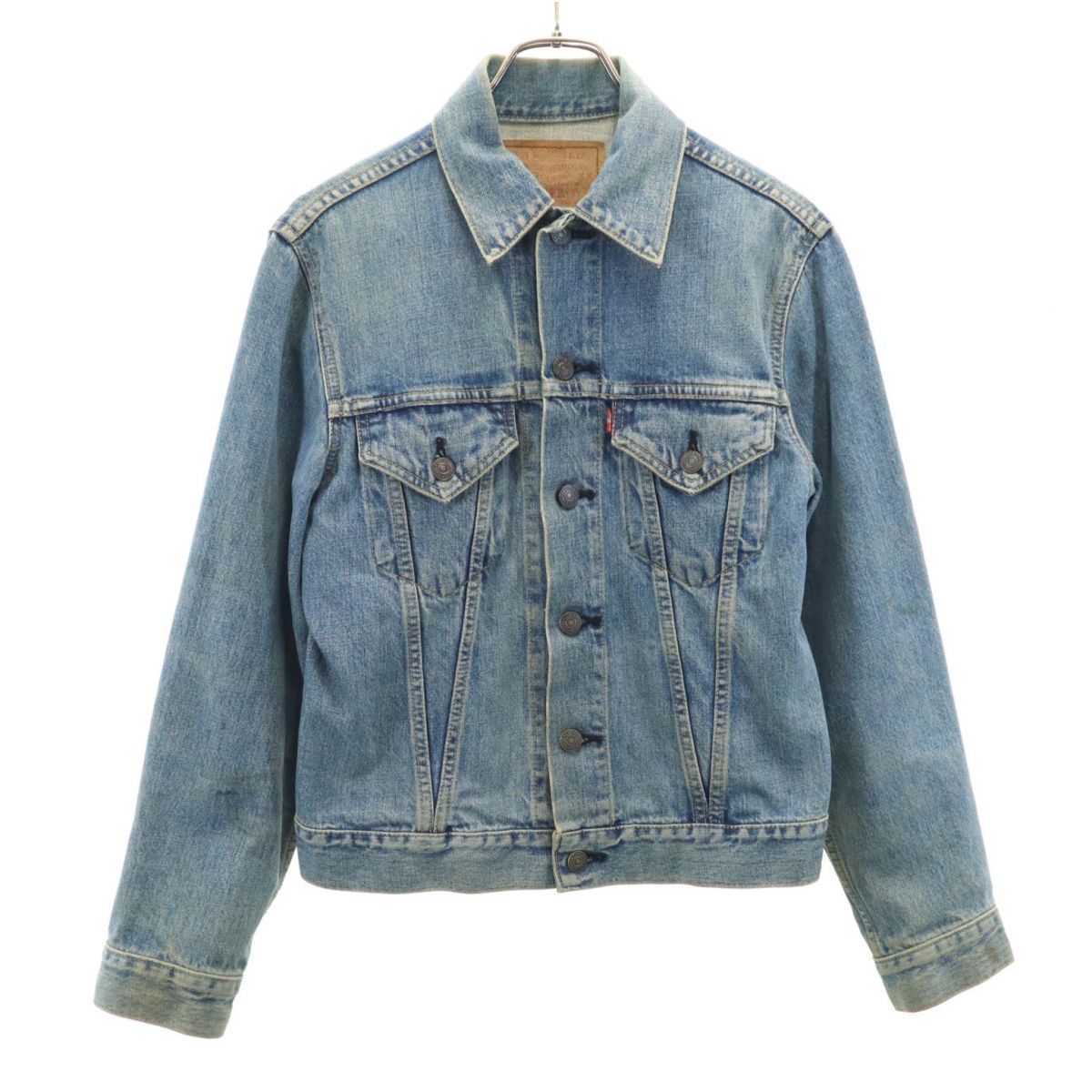 Levi's 90年代　557 3rd ビッグE デニムジャケット 日本製 リーバイス 90s 日本製 557 3rd BIG E デニムジャケット 36 ブルー系