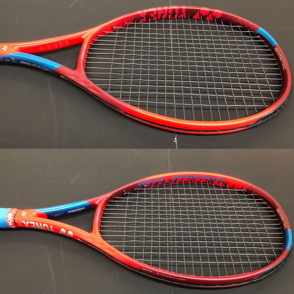 販売済】【中古・美品】ヨネックス(YONEX) 2021 VCORE 100L Vコア 100L (280g) 海外正規品 硬式テニスラケット  06VC100LYX -587 G2(4_1／4) タンゴレッド ガット張上済 - メルカリ