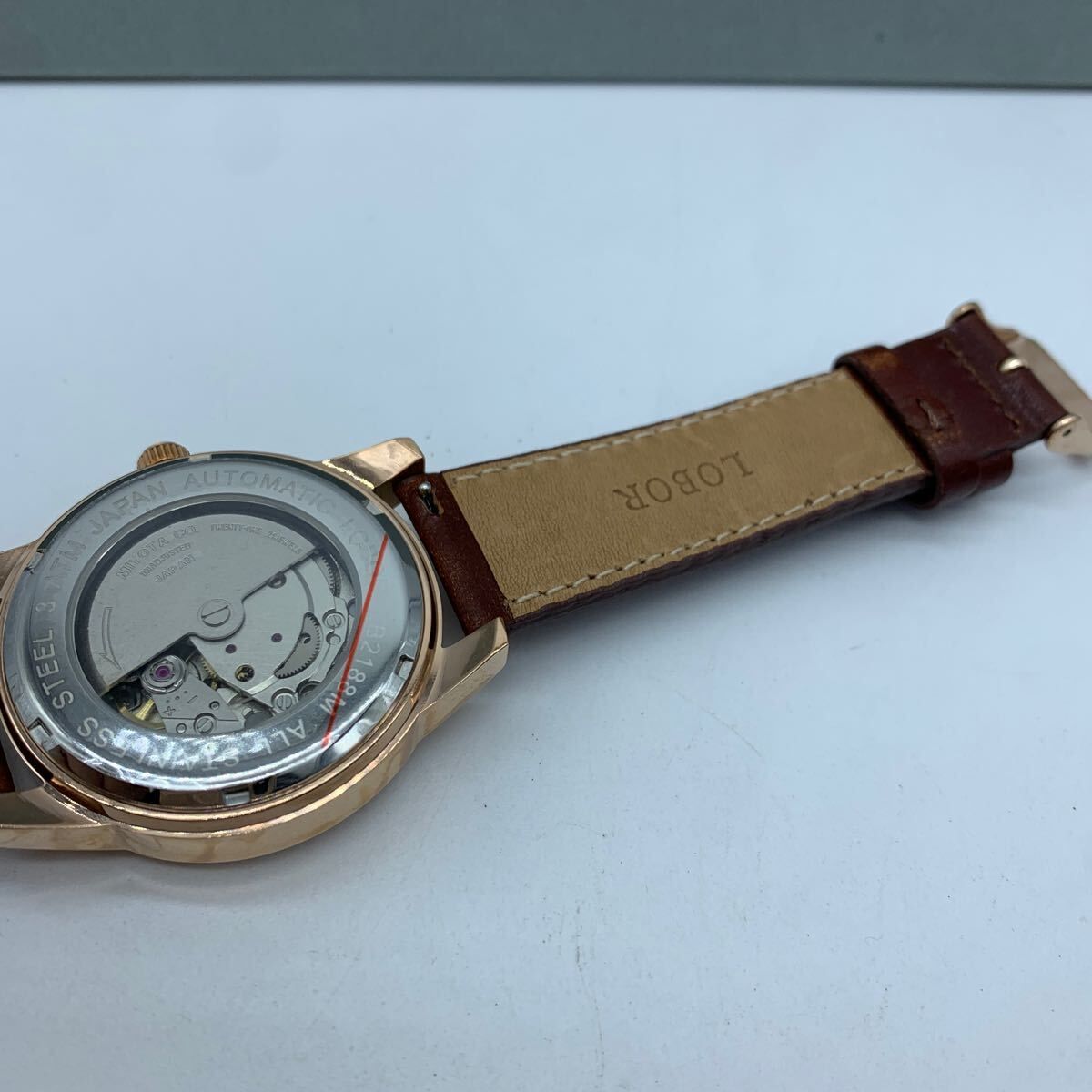 LOBAR ローバー JAPAN AUTOMATIC 21JEWELS LB2188M 21石