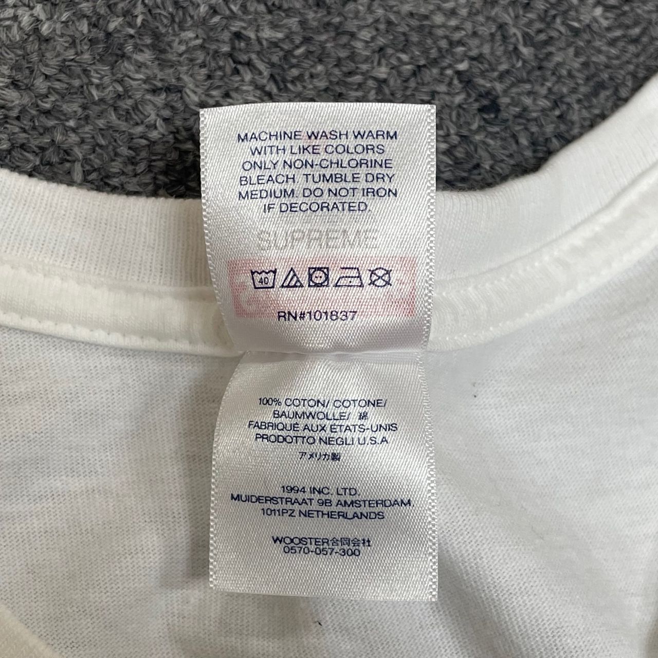 美品 SUPREME シュプリーム 22AW Chicago Open記念 Box Logo Tee