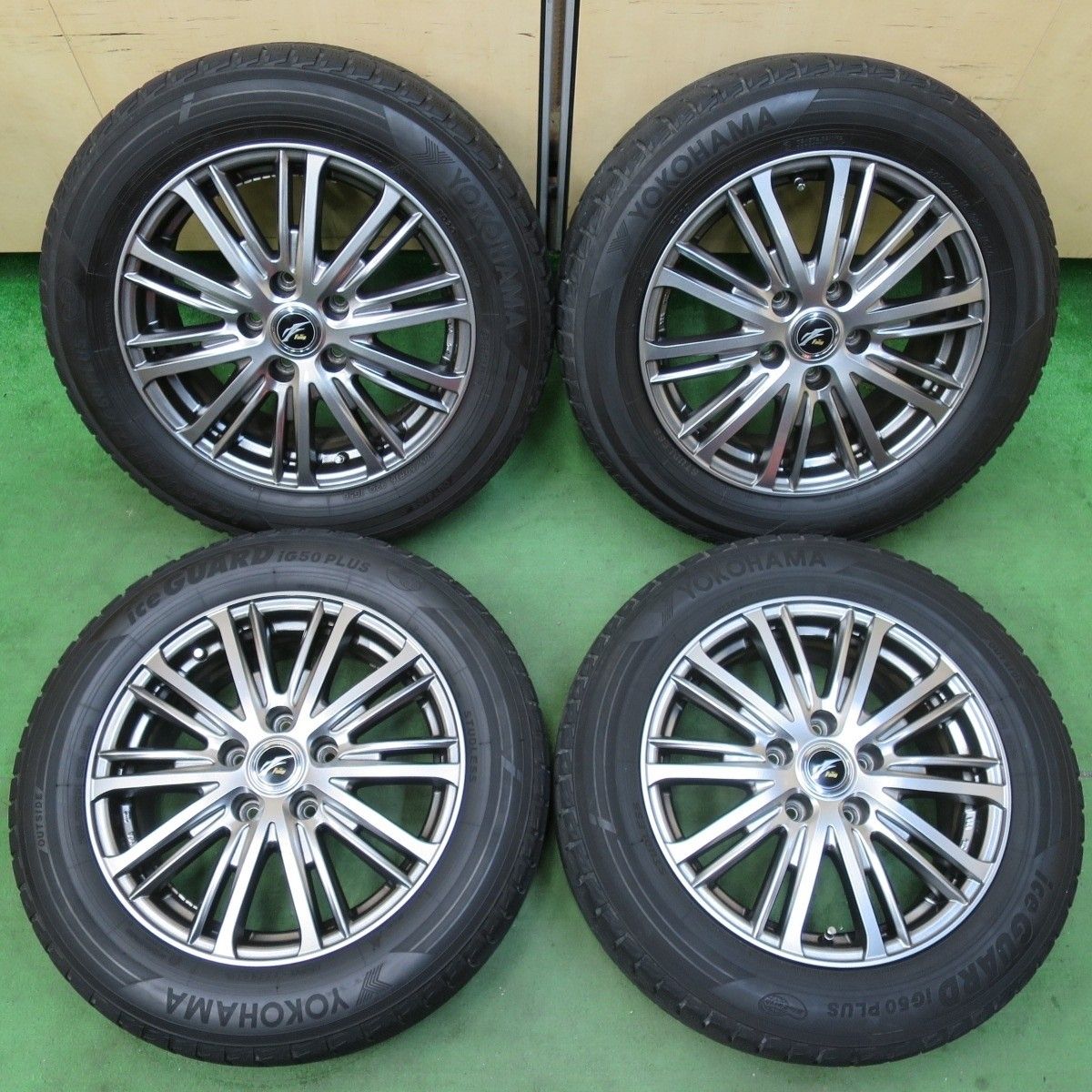 送料込☆ヨコハマアイスガードiG50+☆205/60R16☆4本☆ステップワゴン キレイ☆スタッドレス 205/60R16 ヨコハマ アイスガード iG50