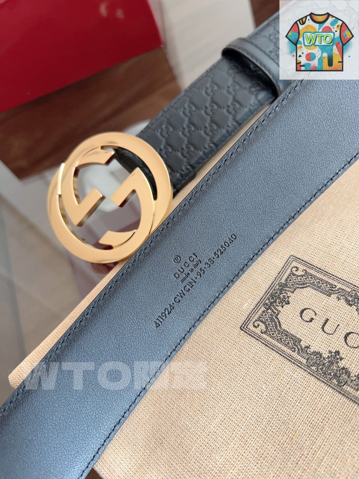 今日WTO】Gucci PVC Surface ハイクオリティベルト-JA95 - メルカリ