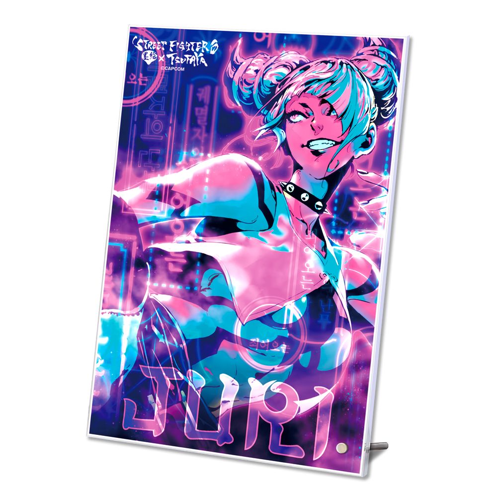 ストリートファイター6 キラ箔アクリルプレート ルーク 春麗