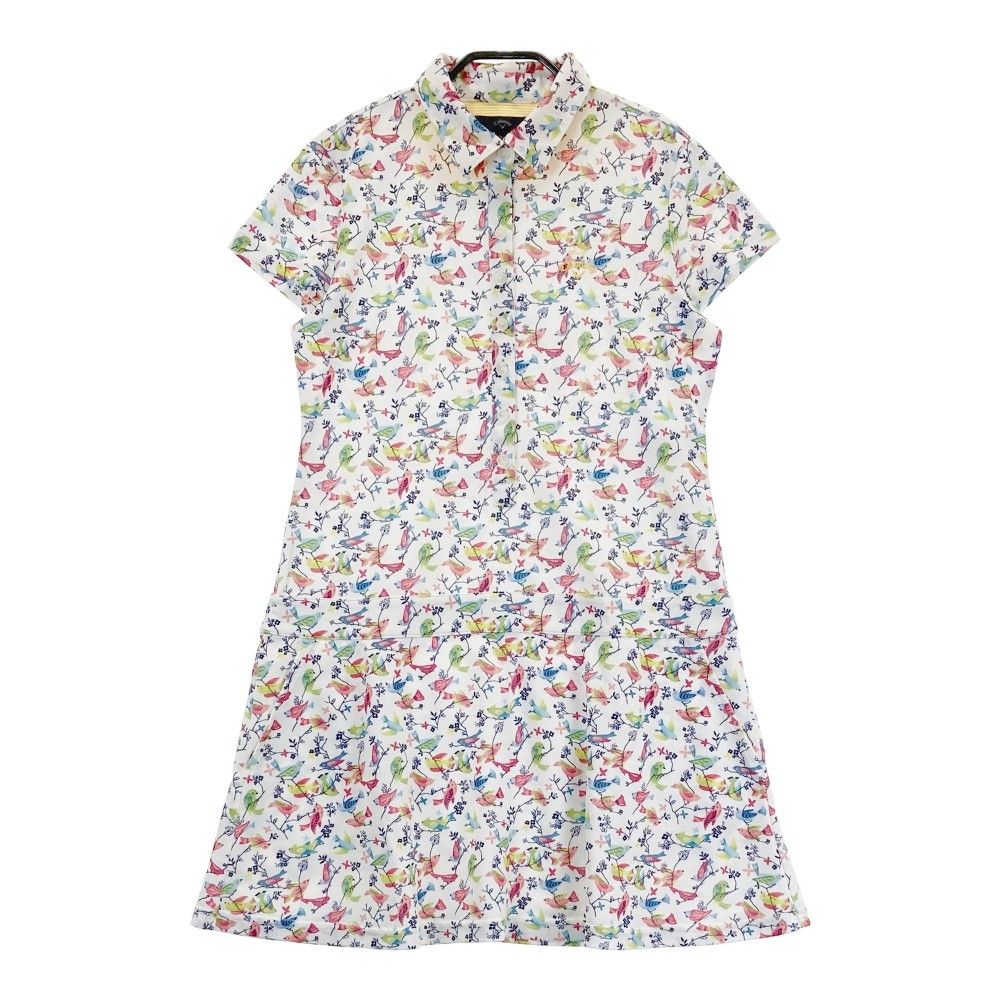 【美品】Callaway プリーツポロワンピース ホワイトM 美品】Callaway プリーツポロワンピース ホワイトM - メルカリ