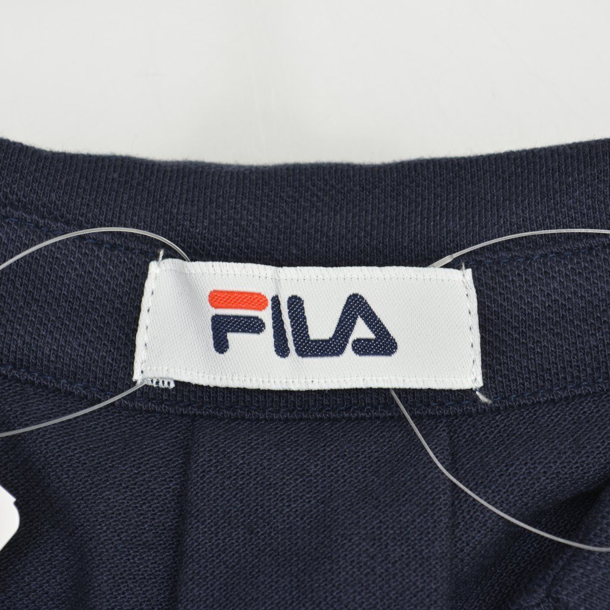 【FILA】22SS FH6131 ゆったりフレアーポロロング半袖ワンピース