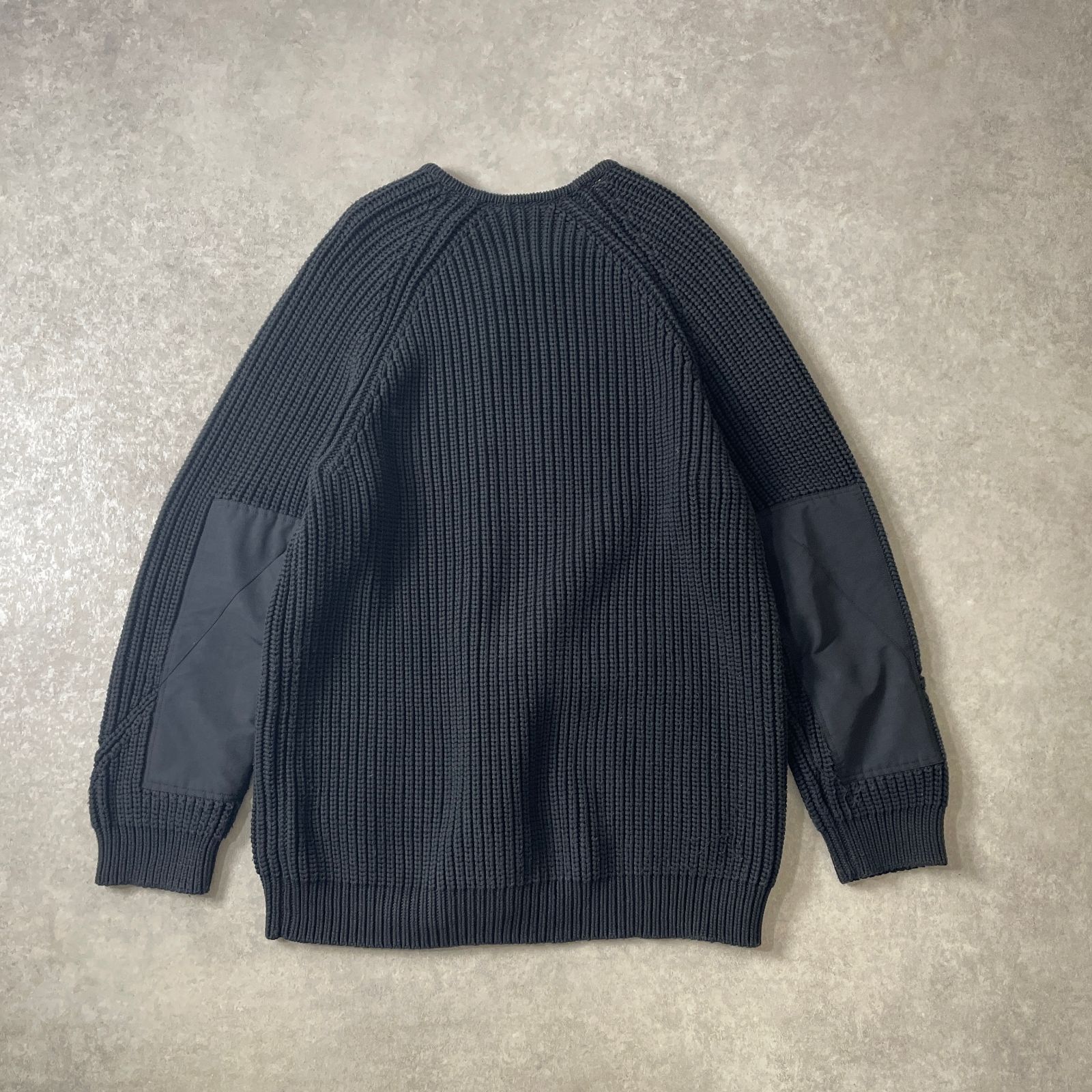 Y-3 Yohji yamamoto ハイゲージ ニット ブルゾン ダブルジップ 