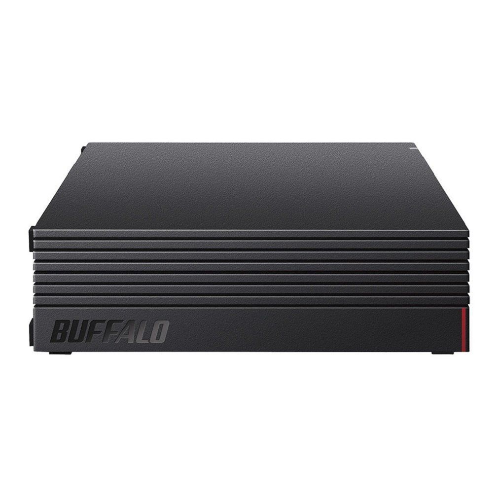 静音-コンパクト 日本製 バッファロー製nasne対応 テレビ録画|PC|PS4|4K対応 故障予測 4TB みまもり合図 外付けハードディスク HD-AD4U3 バッファロー