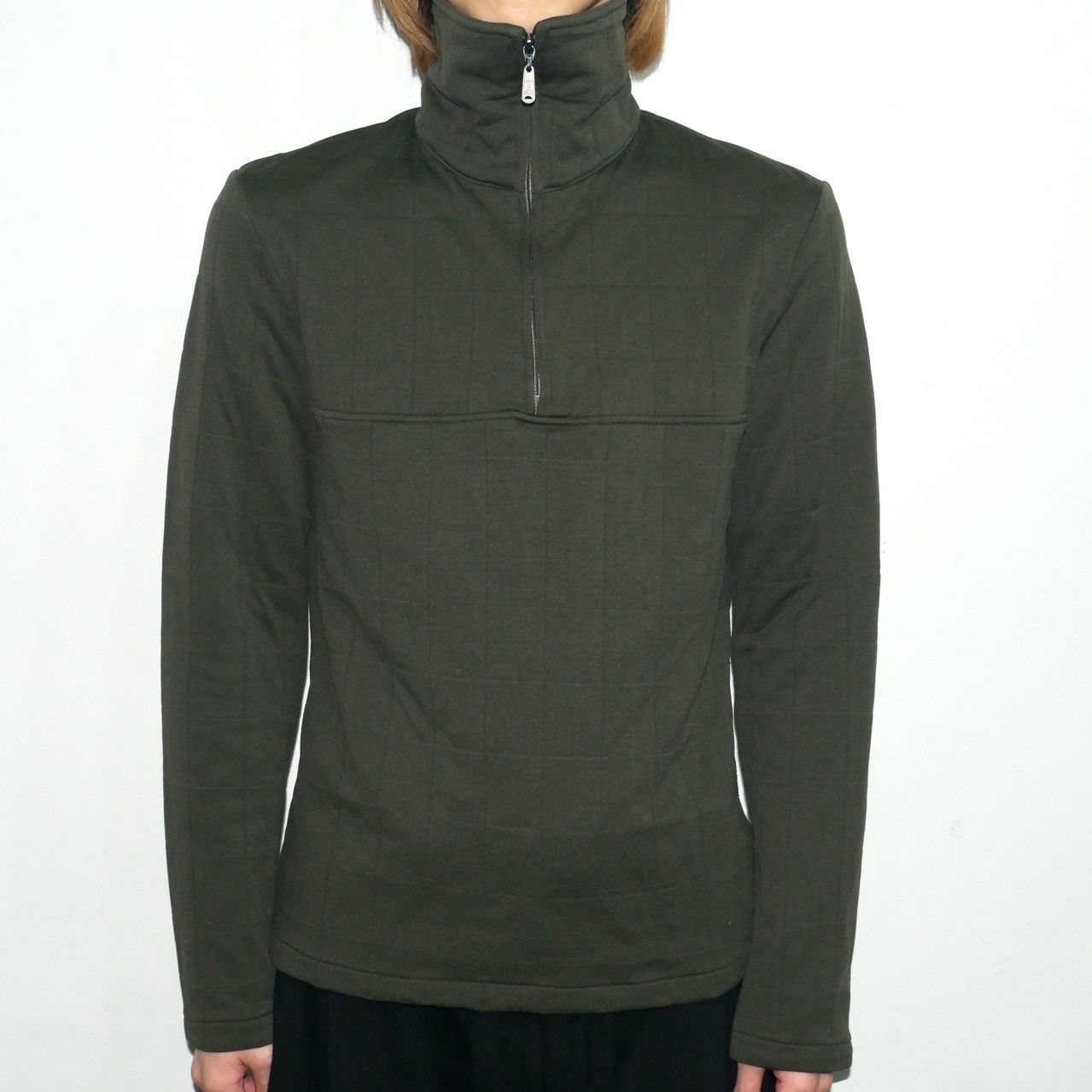 boycott half zip designed top