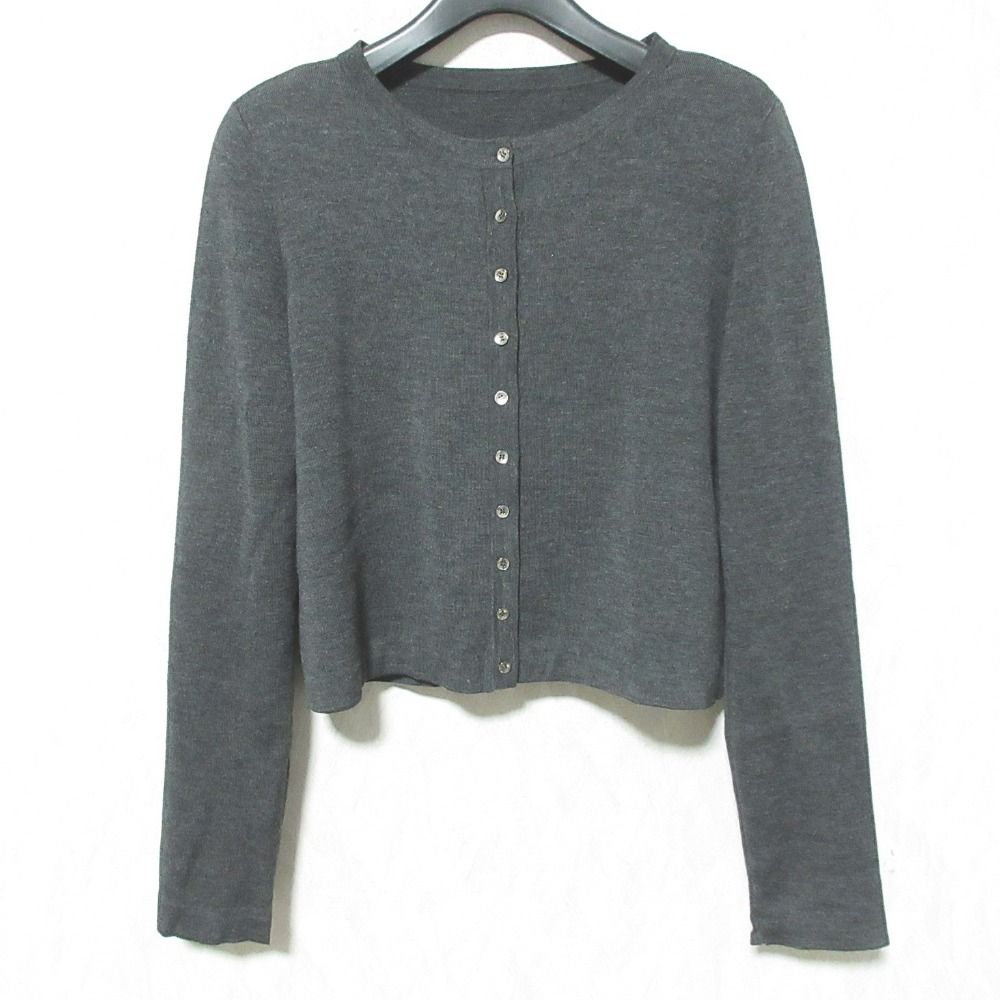 美品 FOXEY フォクシー ウールニットカーディガン 33557 サイズ