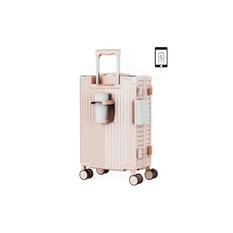 LOJEL ロジェール キューボ スーツケース CUBO 全面開き ローズピンク